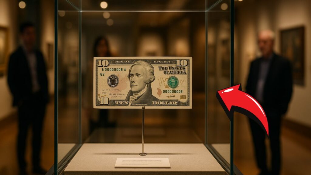 This $10 Bill With a Rare Serial Number Went Viral and Is Now in a Museum