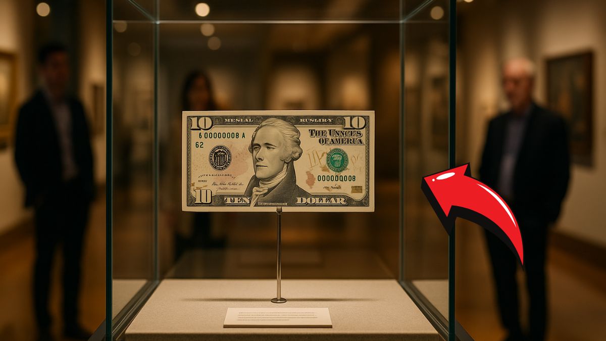 This $10 Bill With a Rare Serial Number Went Viral and Is Now in a Museum
